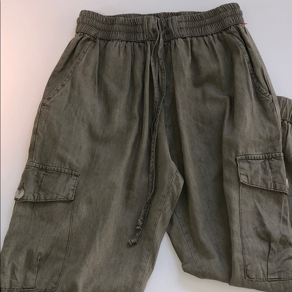 Green Cargo Pants - Picture 3 of 9